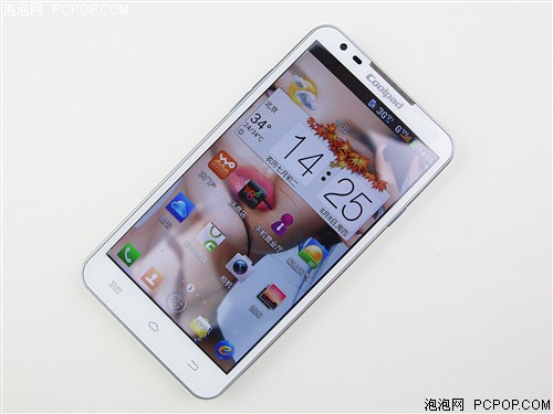 酷派7296 3G手机(白色)WCDMA/GSM双卡双待手机 