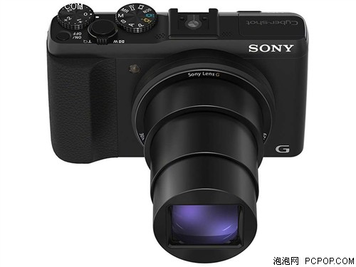 索尼HX50 数码相机 黑色(2040万像素 3英寸液晶屏 30倍光学变焦 24mm广角 Wi-Fi传输)数码相机 