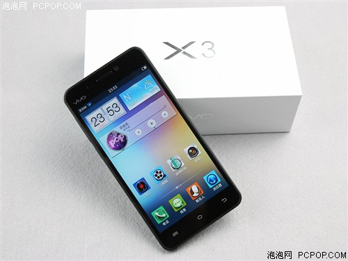 vivoX3t 移动3G手机(风尚蓝)TD-SCDMA/GSM双卡双待单通非合约机手机 