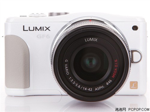 松下GF6 微单套机 白色(G Vario 14-42mm F3.5-5.6 II ASPH Mega O.I.S. 镜头)单电/微单相机 
