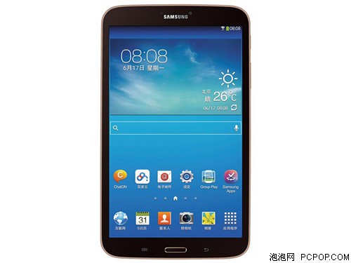 三星(SAMSUNG)Galaxy Tab3 T310 8英寸平板电脑(16G/Wifi版/摩卡棕色)平板电脑 