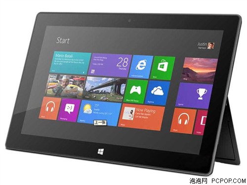 微软Surface 2 10.6英寸/四核/32G/银色平板电脑 