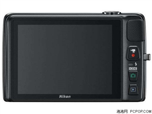 尼康S4300 数码相机 黑色(1602万像素 3英寸液晶触屏 6倍光学变焦 26mm广角)数码相机 
