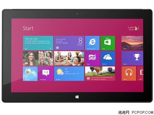 微软中文版Surface Pro2 10.6英寸/双核/256G/暗钛钢平板电脑 