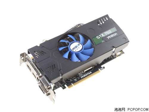 盈通GTX760-4096GD5 PA 游戏高手显卡 