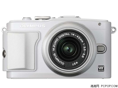 奥林巴斯E-PL6 微单套机 白色(M.ZUIKO DIGITAL 14-42mm f/3.5-5.6 II R 镜头)数码相机 