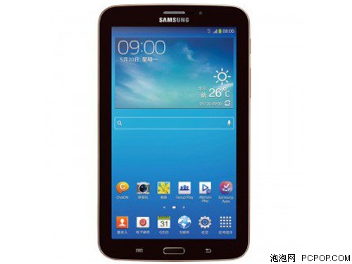 三星(SAMSUNG)Galaxy Tab3 T211 7英寸平板电脑(8G/Wifi+3G版/摩卡棕色)平板电脑 