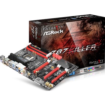 华擎（ASRock） 玩家至尊 Z87 Killer （ Intel Z87 / LGA 1150 )主板 