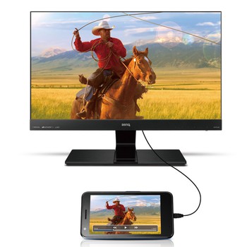 明基（BenQ） EW2440L 24英寸MVA不闪屏 LED背光宽屏液晶显示器液晶显示器 