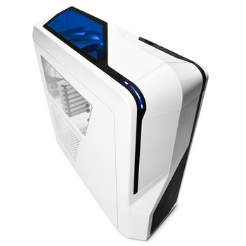NZXTPhantom410 小幻影 中塔游戏机箱 白色(原生USB3.0/背部走线/自带三个静音风扇/全兼容SSD)机箱 
