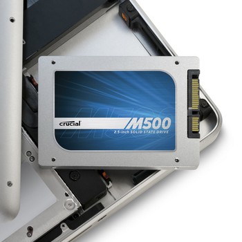 英睿达M500系列 120G 2.5英寸 SATA-3固态硬盘(CT120M500SSD1)SSD固态硬盘 