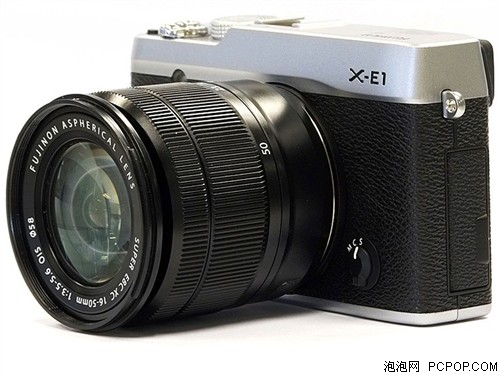 富士X-E1 旁轴单电套机 银色机身/黑色镜头(XC 16-50mm f/3.5-5.6 OIS 镜头)单电/微单相机 