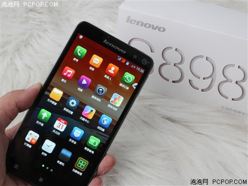 联想(Lenovo)S898t 移动3G手机(钛金灰)TD-SCDMA/GSM双卡双待单通非合约机手机 