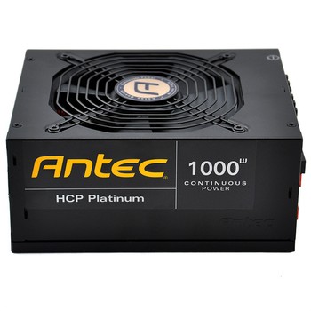 安钛克 HCP-1000 PLATINUM 额定1000W电源/模组化/80PLUS/单层PCB板电源 