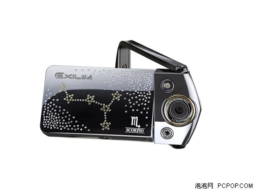 卡西欧TR350 施华洛世奇 星座版 天蝎座(1210万像素 3.0英寸超高清LCD 21mm广角 自拍神器)数码相机 