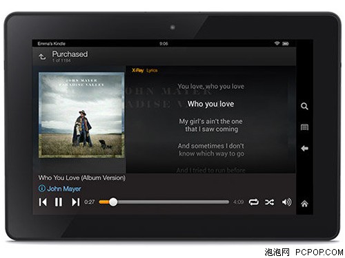 亚马逊Kindle Fire HDX 7英寸/双核/64G/Wifi平板电脑 