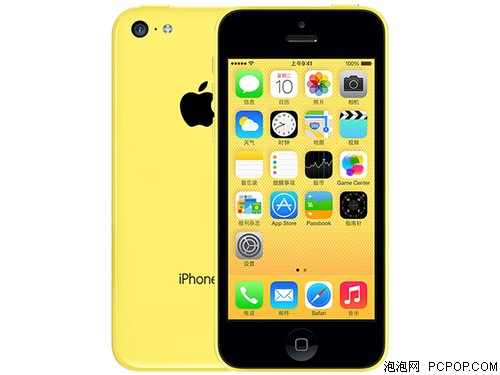 苹果iPhone5C 8G电信3G手机(黄色)CDMA2000/CDMA非合约机手机 