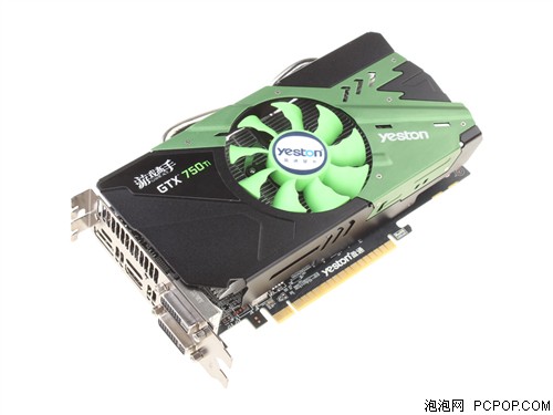 盈通GTX750Ti 2048GD5 PA 游戏高手显卡 