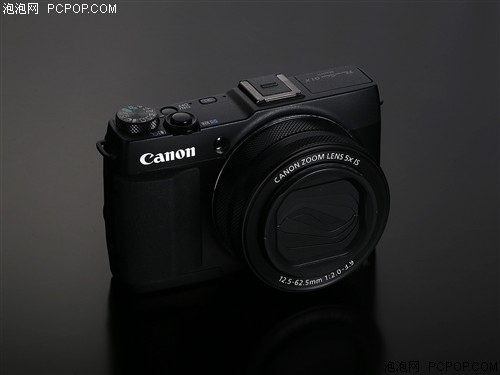 佳能(Canon)G1 X Mark II 数码相机 黑色(1310万像素 5倍光学变焦 3英寸液晶屏 连拍5.2张/秒)数码相机 