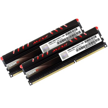 宇帷CORE系列 火焰红 DDR3 2133 8GB(4G×2条)台式机内存(AVD3U21331104G-2CIR)内存 