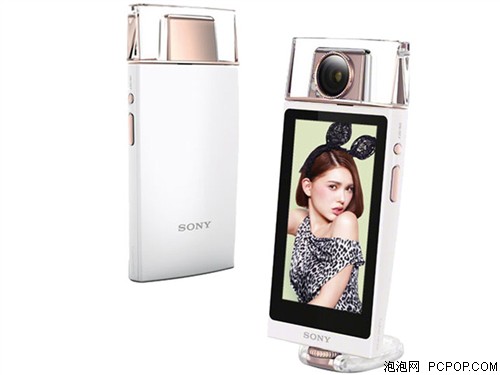 索尼Sony 靓咔 DSC-KW1 KW1 自拍神器数码相机(1920万/曲面传感器/ F2/WI-FI)白色数码相机 