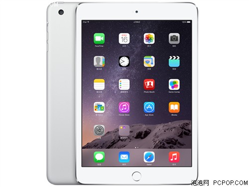 苹果iPad mini3 MGNV2ZP/A 7.9英寸平板电脑(16G/Wifi+4G版/银色)港版平板电脑 