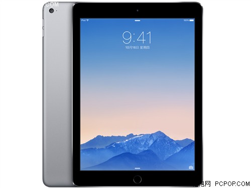 苹果iPad Air2 MGL12ZP/A 9.7英寸平板电脑(A8X处理器/1G/16G/Wifi+4G版/深空灰色)港版平板电脑 