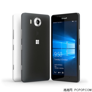 微软Lumia 950 双卡双待4G手机 黑色手机 