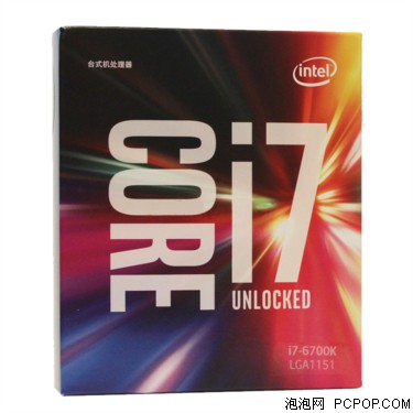 Intel酷睿四核 i7-6700k 1151接口 盒装CPU处理器CPU 