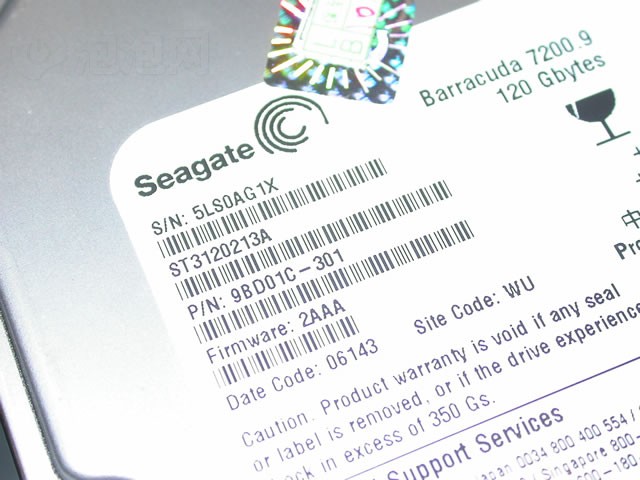 ϣ��120GB/����7200.9/2M/PATAӲ�� ����鿴��һ��