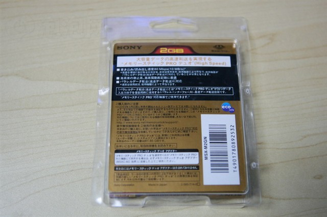 Memory Stick PRO Duo (2GB)���濨