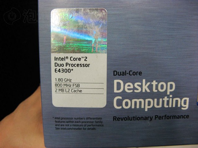 ���2˫�� E4300(��)CPU