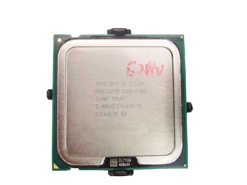 ����˫�� E2180(ɢ)CPU