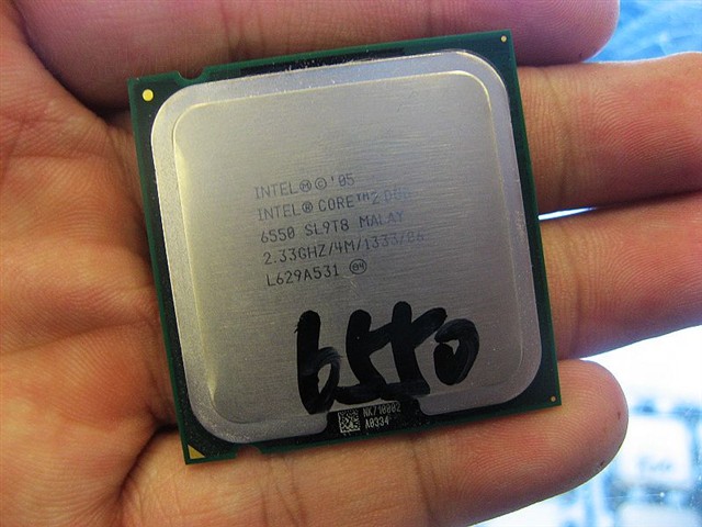 ���2˫�� E6550(ɢ)CPU
