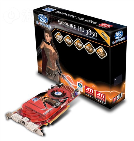HD3850 256M GDDR3��׼���Կ�