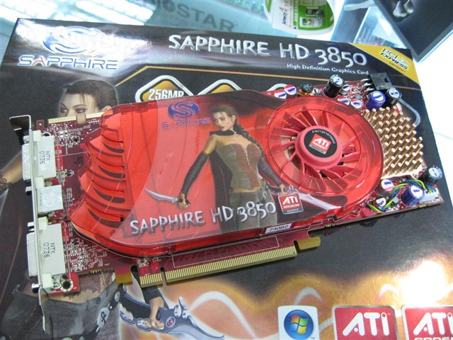HD3850 256M GDDR3��׼���Կ�