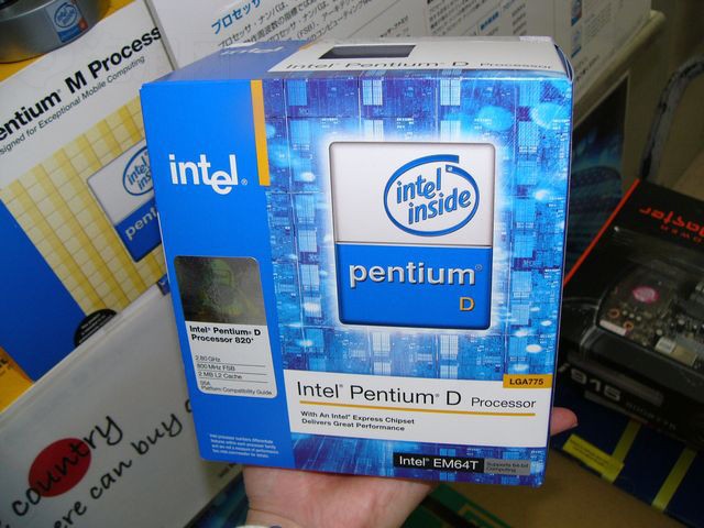 Intel����D 820(ɢ)CPU ����鿴��һ��
