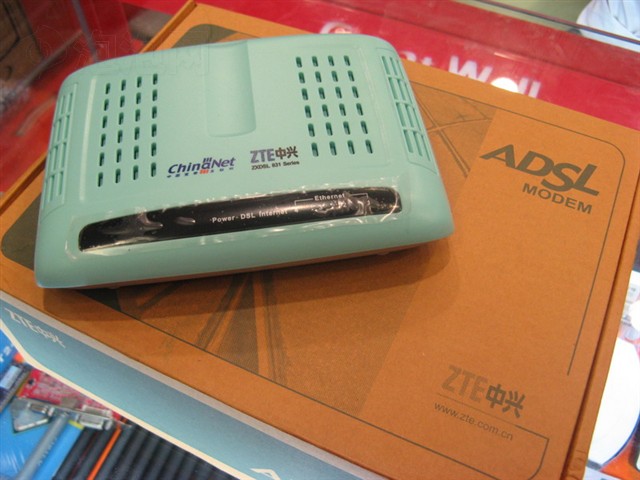 ����ZXDSL 831ADSL ����鿴��һ��