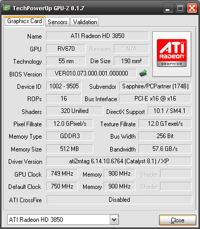 ����ʯHD3850��������PRO 512MB�Կ� ����鿴��һ��
