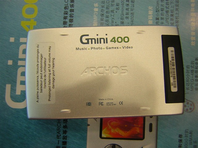 ������GMINI 420(20GB)MP4 ����鿴��һ��
