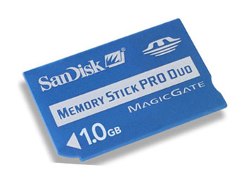 Memory Stick PRO Duo(1GB)���濨