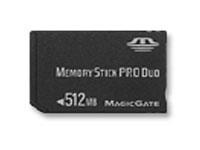 Memory Stick PRO Duo(512MB)���濨