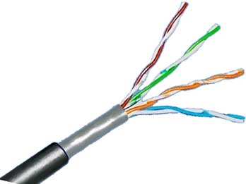 清华紫光阻水超五类(utp-5zs)电缆(室外)图片1