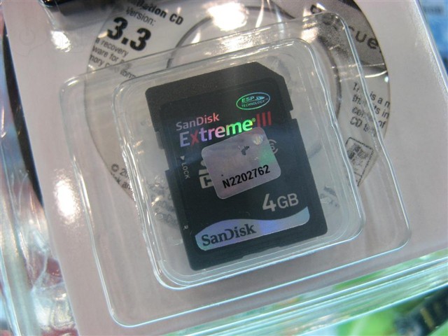 EXtreme III SDHC 133X (4GB)���濨