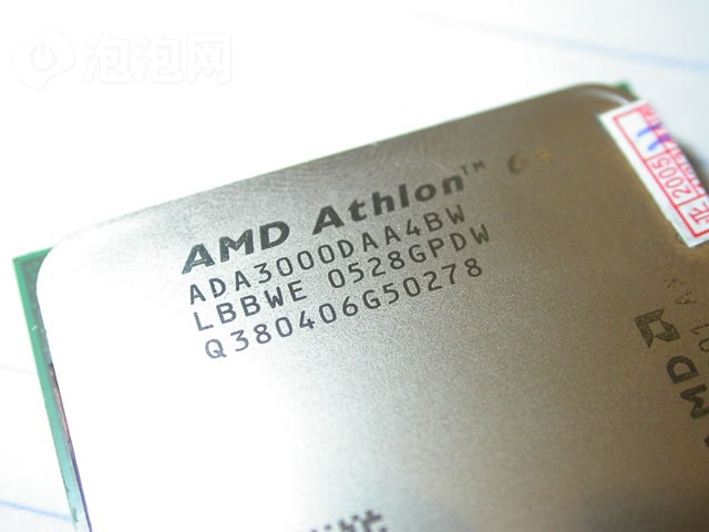 AMD����64 3000+(E6���)CPU ����鿴��һ��
