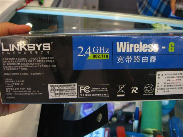 Linksys By CiscoWRT54G����·���� ����鿴��һ��