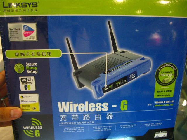 Linksys By CiscoWRT54G����·���� ����鿴��һ��