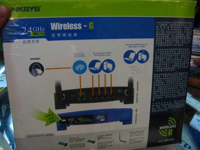 Linksys By CiscoWRT54G����·���� ����鿴��һ��