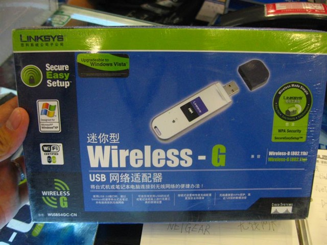 Linksys By CiscoWUSB54GC�������� ����鿴��һ��