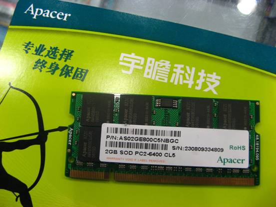 ��հ2GB DDR2 800(�ʼǱ�)�ڴ� ����鿴��һ��